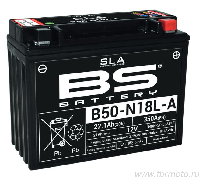 ����������� BS Battery B50N18L-A/A2 SLA