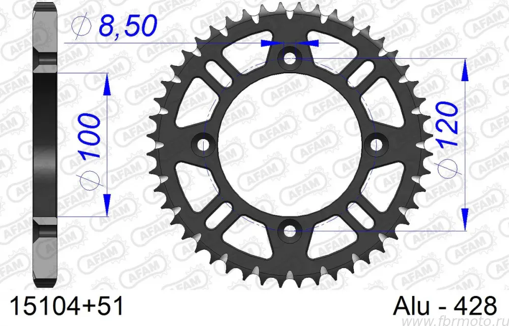 ������ ����������� ������ Afam 15104+51