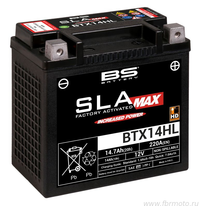����������� BS Battery BTX14HL SLA Max
