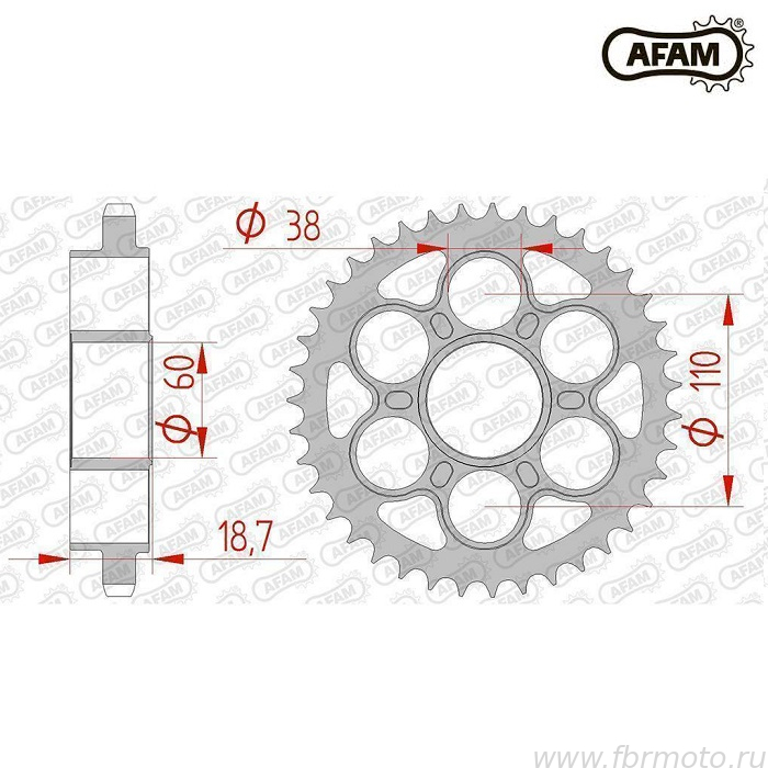 ������ �������� ������ Afam 50901-39