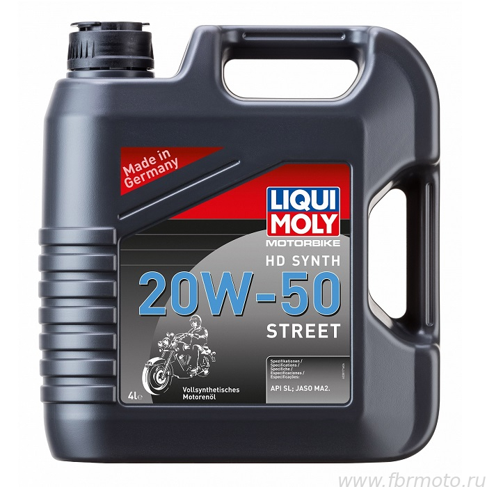 Liqui Moly Street 20W50 HD Synth SL MA2 ��������� 4�