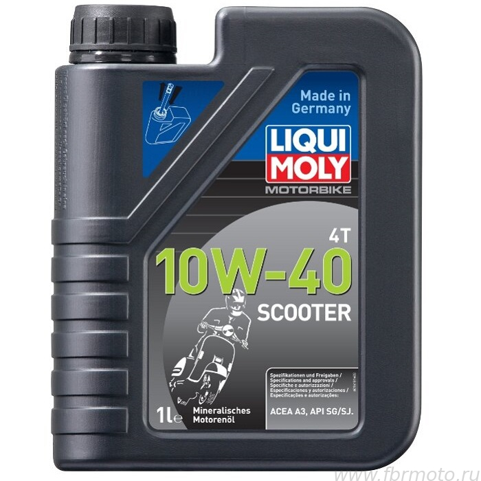 Liqui Moly Scooter 10W40 SL MA-2 HC-����. 1�