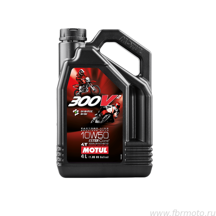 Motul 300V2 10W50 Road/Offroad 4�