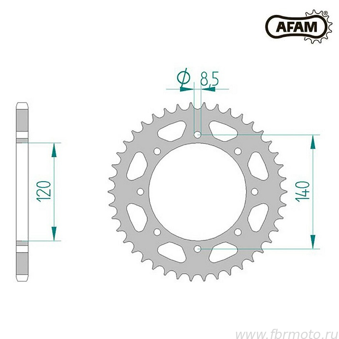 ������ �������� ������ Afam 16600-43