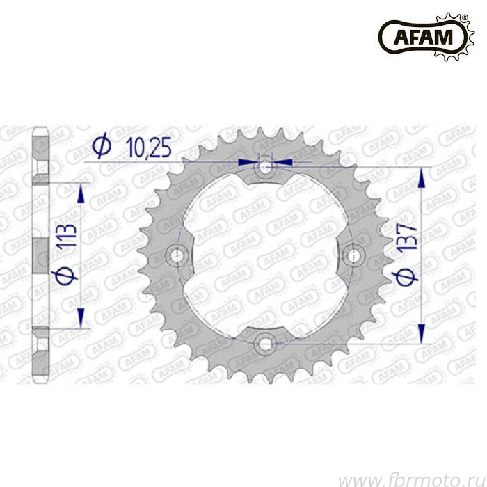 ������ ����������� ������ Afam 15412-36