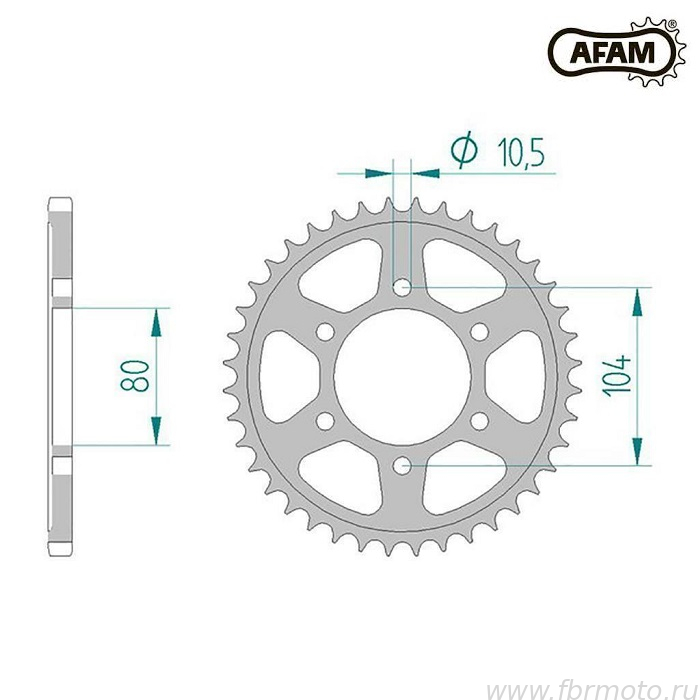 ������ �������� ������ Afam 16504-40