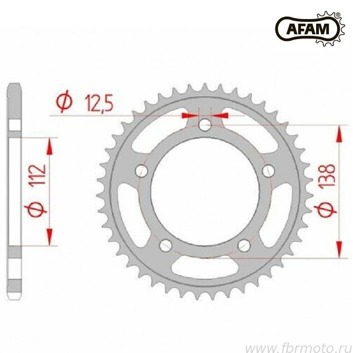 ������ �������� ������ Afam 10627-43