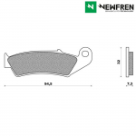 ��������� ������� Newfren FD0120BR