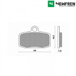 ��������� ������� Newfren FD0481SCS