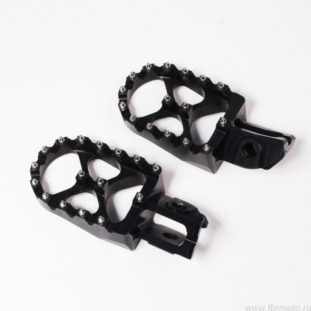 �������� BikeForce Fierce Pegs Beta  Black BF93-1910