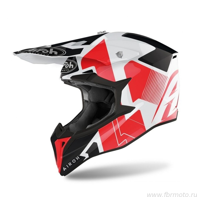 ���� Airoh Wraap Raze Red Gloss