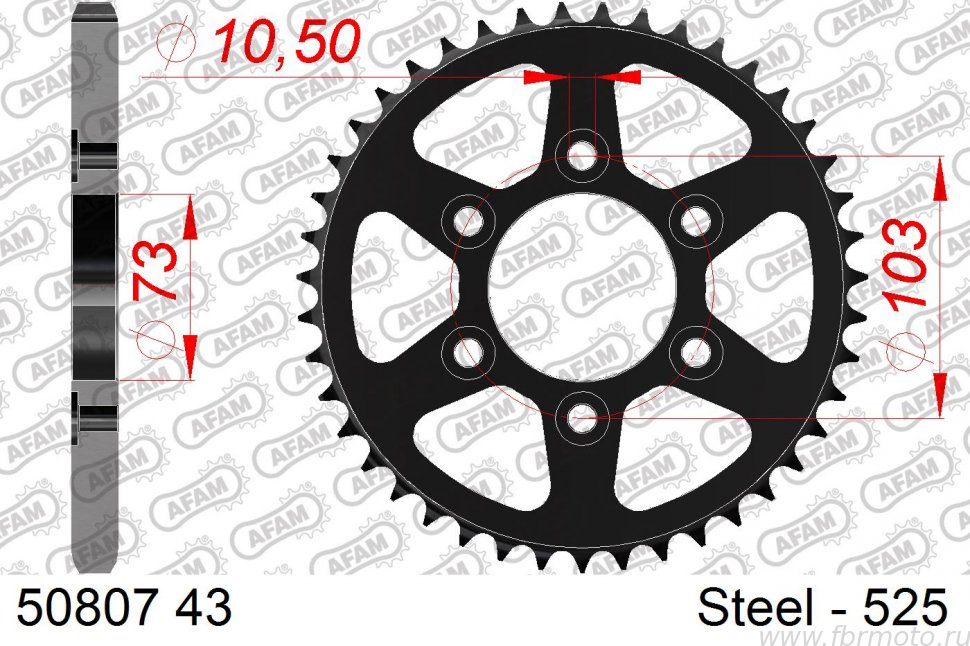 ������ �������� ������ Afam 50807-43